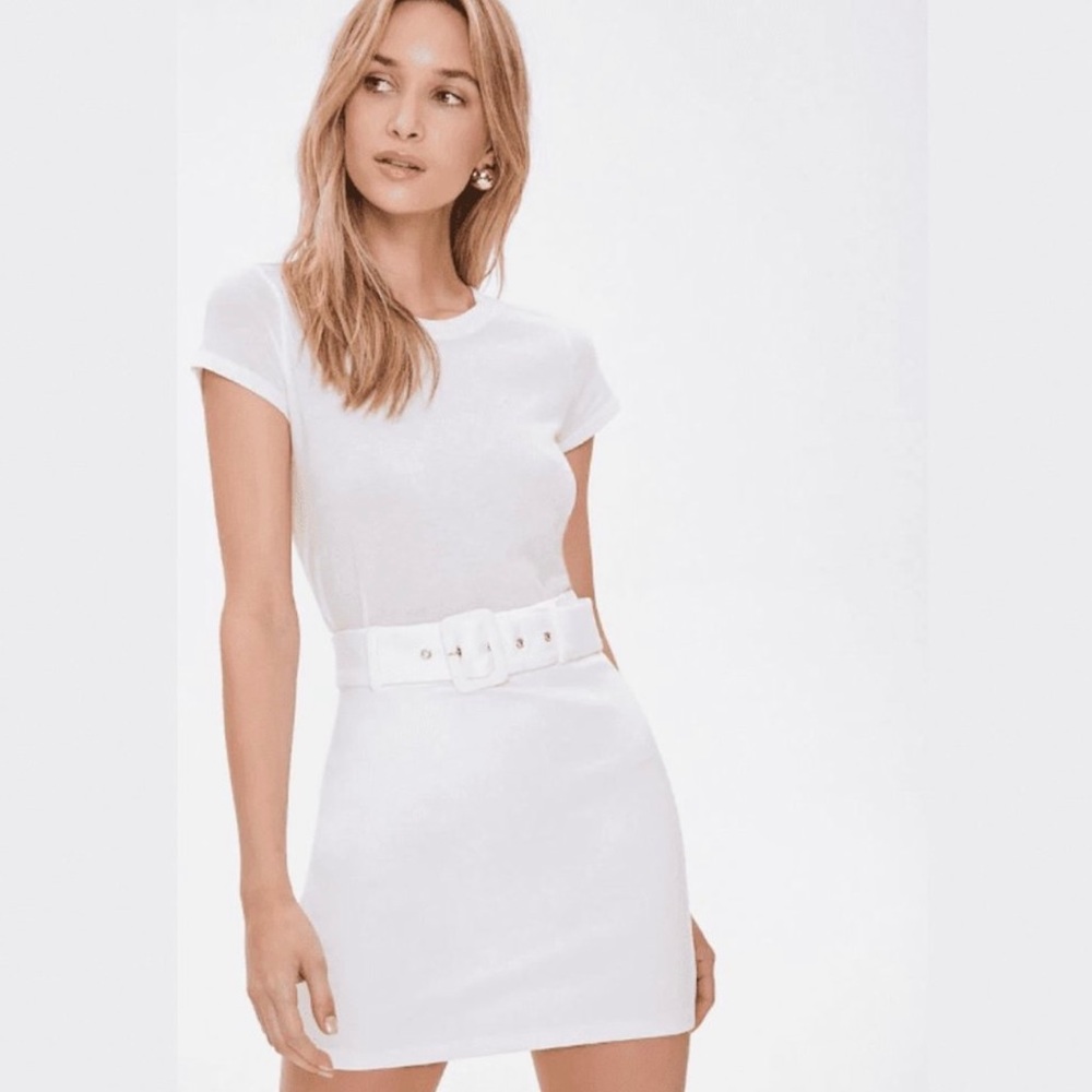 NWT Belted Mini Skirt